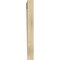 Ekena Millwork Funston Slat Rough Sawn Bracket, Douglas Fir, 4"W x 30"D x 38"H BKT04X30X38FST06RDF - alternate 4